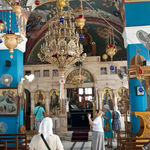 21 сентября 2015 г. В греческом православном монастыре пророка Елисея в Иерихоне
