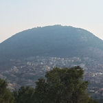 Панорама на святую гору Фавор со стороны Назарета