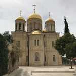 Храм всех святых на земле Росссийской просиявших в Горненском русском женском монастыре в Иерусалиме. 9 апреля 2017