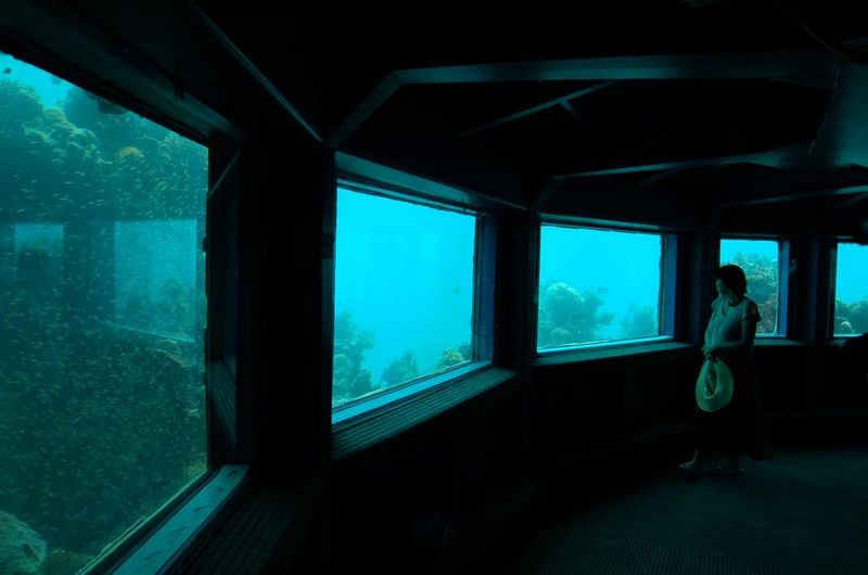Подводная обсерватория. Глубина 9 метров ниже уровня моря. © Православный паломнический центр "Россия в красках"