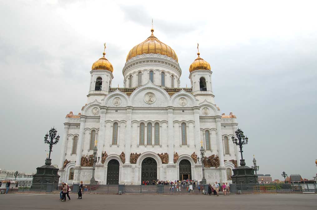 Храм Христа Спасителя в Москве. © Иерусалимское отделение ИППО