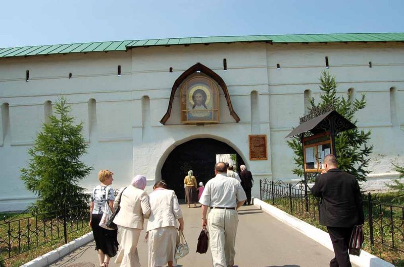 Вход в Новоспасский монастырь. © Иерусалимское отделение ИППО