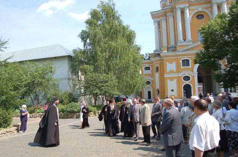 Председатель ИППО С.В.Степашин прибыл в Новоспасский монастырь. © Иерусалимское отделение ИППО