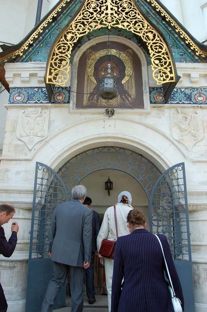 Вход в усыпальницу Романовых. © Иерусалимское отделение ИППО