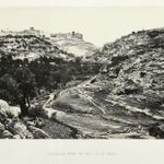 Вид на Иерусалим с источника Эйн-Рогель