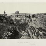 Вид на Купол над Скалой (подпись в оригинале "Мечеть Омара")