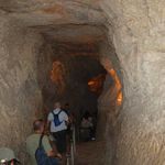 В подземном тонеле. © Православный паломнический центр «Россия в красках» в Иерусалиме