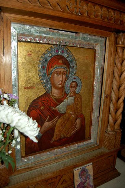 Образ Божией Матери "Одигитрия". © Иерусалимское отделение ИППО