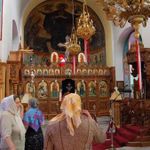 Внутри храма. © Фото православный паломнический центр «Россия в красках» в Иерусалиме