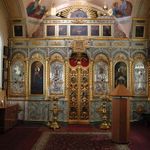 Иконостас Казанского храма. © Православный паломнический центр «Россия в красках» в Иерусалиме