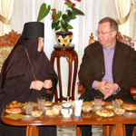 В Горненском русском женском монастыре в Иерусалиме. 14 декабря 2008 г.