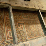 Мозаики 335 г. древней базилики св. Елены. © Иерусалимское отделение ИППО