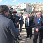 Председатель ИППО С.В.Степашин дает интервью 1 каналу ОРТ © Иерусалимское отделение ИППО