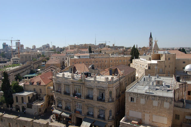 Христианский квартал Старого города Иерусалима. © Православный паломнический центр «Россия в красках» в Иерусалиме