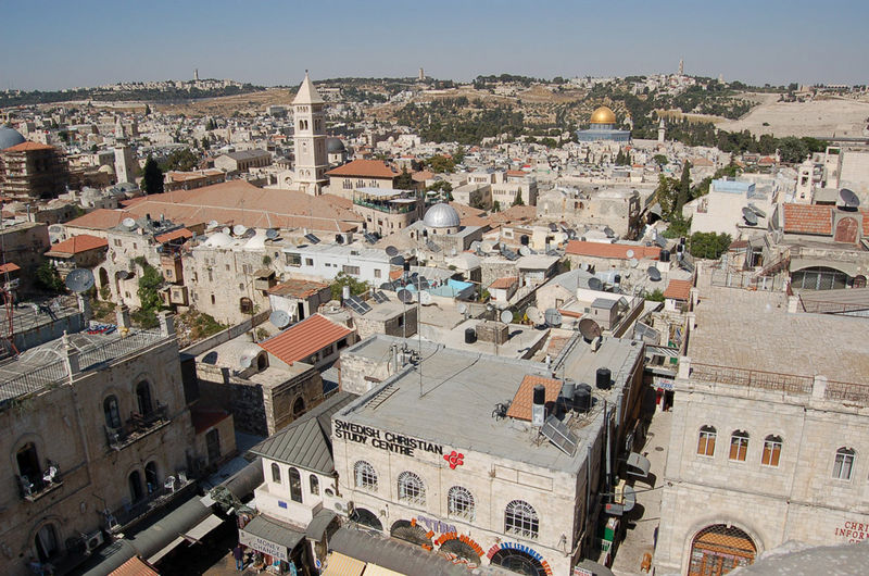 Панорама Старого города Иерусалима. © Православный паломнический центр «Россия в красках» в Иерусалиме