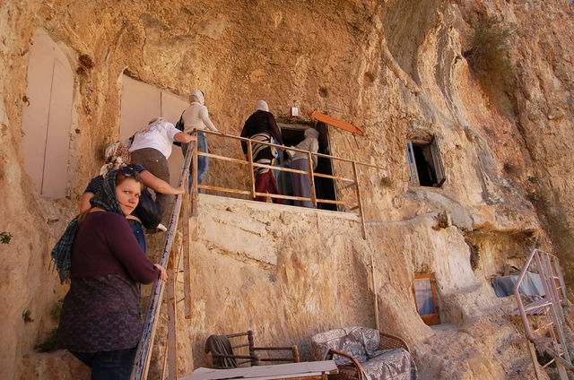 Храм в скале. © Православный паломнический центр «Россия в красках» в Иерусалиме