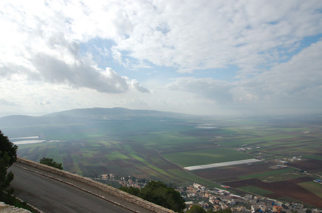 Вид на Изреэльскую долину. © Православный паломнический центр «Россия в красках» в Иерусалиме