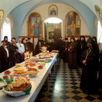 Приглашенные гости Русской Духовной Миссии.  © Иерусалимское отделение ИППО