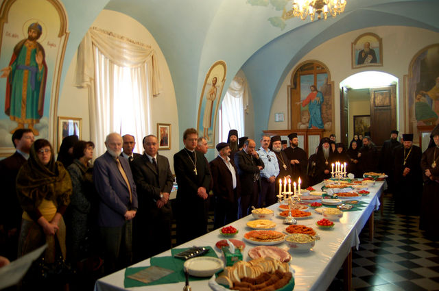 Приглашенные гости Русской Духовной Миссии. © Иерусалимское отделение ИППО