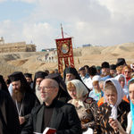 Крестный ход к святой реке Иордан. © Православный паломнический центр «Россия в красках» в Иерусалиме
