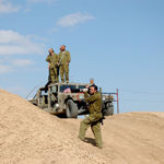 Армия обороны Израиля "на страже порядка". © Православный паломнический центр «Россия в красках» в Иерусалиме
