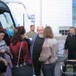 Встреча в аэропорту. Ноябрь 2005 г. © Православное Общество «Россия в красках» в Иерусалиме